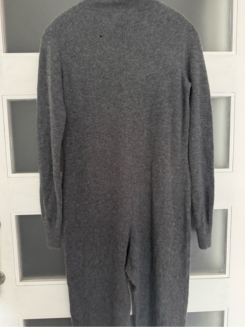 NAADAM Gray Cashmere Jumpsuit - Picture 7 of 10